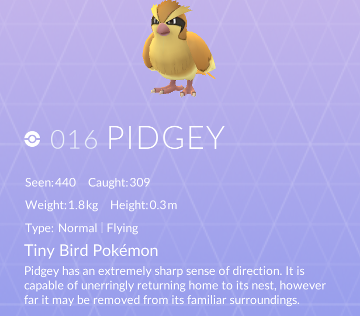 pokedex-pidgey